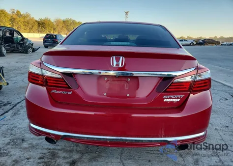 2016 Honda Accord Sport from USA, damaged, VIN 1HGCR2F54GA046065